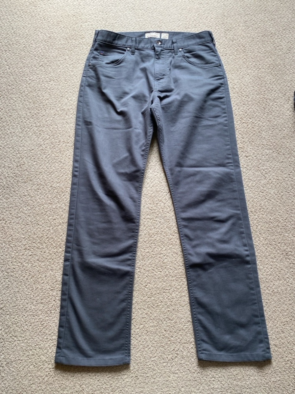 Patagonia Men's Performance Twill Jeans - Regular, Forge Grey, size 33x32 - Picture 2 of 6